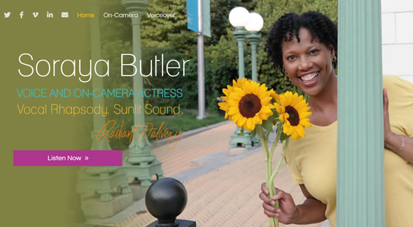 Soraya Butler branding by Celia Siegel Management