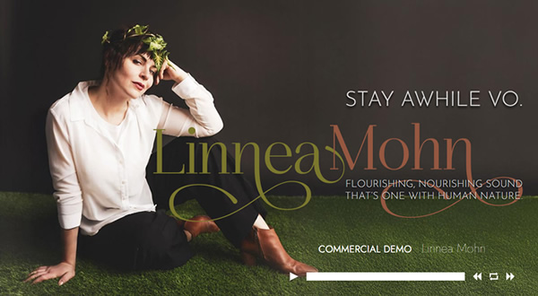 Linnea Mohn branding by Celia Siegel Management